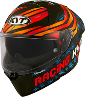 KYT R2R MAX Fernandez 2022 Replica,  full face helmet,  color: Matt Black/Orange/Blue/Red,  size: XXL
