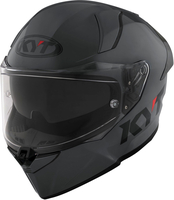 KYT R2R Plain,  full face helmet,  color: Grey,  size: XS