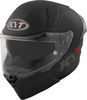 KYT R2R Plain,  integral helmet,  color: Matt-Black,  size: S