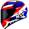 KYT TT-Course Gear,  integral helmet,  color: Blue/Red/White,  size: L
