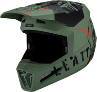 Leatt 2.5 Cactus S23,  cross helmet,  color: Matt Green/Black,  size: XL