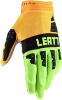 Leatt 2.5 X-Flow S23,  gloves,  color: Orange/Neon-Green,  size: M