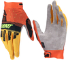 Leatt 2.5 X-Flow S24 Citrus,  gloves,  color: Orange/Yellow/Black,  size: M