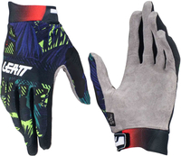 Leatt 2.5 X-Flow S24 Jungle,  gloves,  color: Black/Blue/Green/White,  size: XL