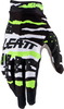 Leatt 2.5 X-Flow Tiger S23,  gloves,  color: Black/White/Neon-Green,  size: XL