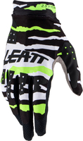 Leatt 2.5 X-Flow Tiger S23,  gloves,  color: Black/White/Neon-Green,  size: XL