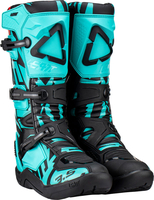 Leatt 3.5 S23,  boots,  color: Turquoise/Black,  size: 10 US