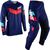 Leatt 3.5 S23,  set textile pants/jersey,  color: Dark Blue/Red/Turquoise,  size: XS