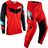Leatt 3.5 S23,  set textile pants/jersey,  color: Red/Black/Turquoise,  size: S