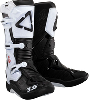 Leatt 3.5 S24,  boots,  color: Black/White,  size: 48 EU