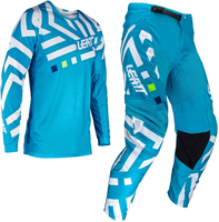 Leatt 3.5 S24 Cyan,  set jersey/textile pants,  color: Blue/White,  size: XS