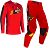 Leatt 3.5 S24 Red,  set jersey/textile pants kids,  color: Red/Black/Yellow,  size: L