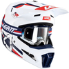 Leatt 3.5 S24 Royal,  cross helmet,  color: White/Blue/Red,  size: XL