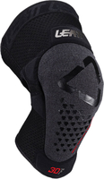 Leatt 3DF 5.0 Evo,  knee protectors,  color: Black,  size: XXL