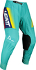 Leatt 4.5 Aqua S22,  textile pants,  color: Turquoise/Dark Blue/Red/Yellow,  size: L