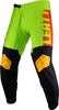 Leatt 4.5 Citrus S23,  textile pants,  color: Green/Red/Orange,  size: L