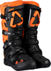 Leatt 4.5 Enduro S23,  boots,  color: Black/Orange,  size: US 13