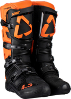 Leatt 4.5 Enduro S23,  boots,  color: Black/Orange,  size: US 13