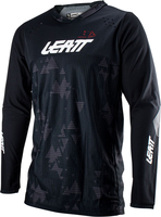 Leatt 4.5 Enduro S23,  Jersey,  color: Black/Dark Grey,  size: S