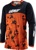 Leatt 4.5 Enduro S23,  Jersey,  color: Orange/Black,  size: L