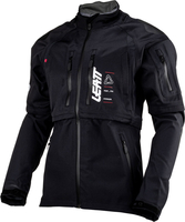 Leatt 4.5 HydraDri S23,  textile jacket waterproof,  color: Black,  size: XL