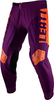 Leatt 4.5 Indigo S23,  textile pants,  color: Violet/Orange,  size: L