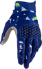 Leatt 4.5 Lite S23,  gloves,  color: Blue/White,  size: S