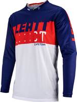Leatt 4.5 Lite S23,  Jersey,  color: Dark Blue/White/Red,  size: L