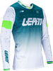 Leatt 4.5 Lite S24 Acid Fuel,  jersey,  color: White/Green,  size: M