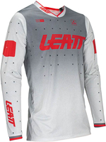 Leatt 4.5 Lite S24 Forge,  jersey,  color: Grey/Red,  size: XL