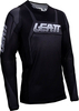 Leatt 4.5 Lite Stealt,  jersey,  color: Black/Grey/White,  size: M