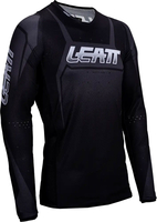 Leatt 4.5 Lite Stealt,  jersey,  color: Black/Grey/White,  size: S