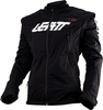 Leatt 4.5 Lite,  textile jacket waterproof,  color: Black,  size: M