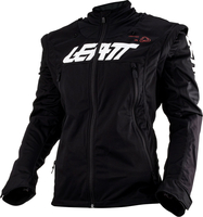 Leatt 4.5 Lite,  textile jacket waterproof,  color: Black/Grey/Red,  size: XXL