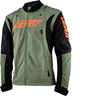 Leatt 4.5 Lite,  textile jacket waterproof,  color: Green/Black,  size: XXL