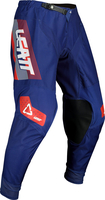 Leatt 4.5 Royal S22,  textile pants,  color: Dark Blue/White/Red,  size: L