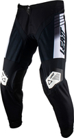 Leatt 4.5 S23,  textile pants,  color: Black/White,  size: S