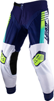Leatt 4.5 S23,  textile pants,  color: Dark Blue/White,  size: M