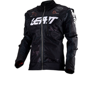 Leatt 4.5 X-Flow S23,  textile jacket,  color: Black,  size: 4XL