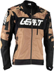 Leatt 4.5 X-Flow S24 Stone,  textile jacket,  color: Brown/Black/White,  size: XL