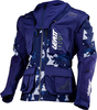 Leatt 5.5 Enduro S23,  textile jacket,  color: Blue/White,  size: L