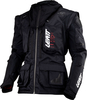 Leatt 5.5 Enduro,  textile jacket,  color: Black,  size: 3XL