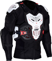 Leatt 5.5 Evo,  protector jacket Level-1/2,  color: White/Red/Black,  size: L