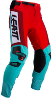 Leatt 5.5 I.K.S S24 Fuel,  textile pants,  color: Red/Turquoise/White/Black,  size: M
