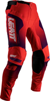 Leatt 5.5 I.K.S Sunburn,  textile pants,  color: Red/Violet/White,  size: XS