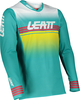 Leatt 5.5 UltraWeld Aqua S22,  jersey,  color: Turquoise/White/Yellow/Red,  size: XL