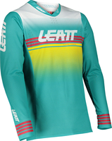 Leatt 5.5 UltraWeld Aqua S22,  jersey,  color: Turquoise/White/Yellow/Red,  size: XL