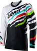 Leatt 5.5 UltraWeld S23,  Jersey,  color: White/Black/Turquoise/Red,  size: XL