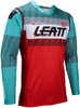 Leatt 5.5 UltraWeld S24 Fuel,  jersey,  color: Red/Turquoise/White,  size: M