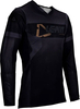 Leatt 5.5 UltraWeld Stealt,  jersey,  color: Black/Grey/Gold,  size: S